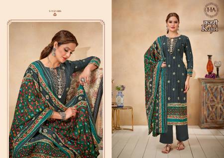 Harshit Kajri Designer Pashmina Winter Wear Wholesale Dress Material Collection